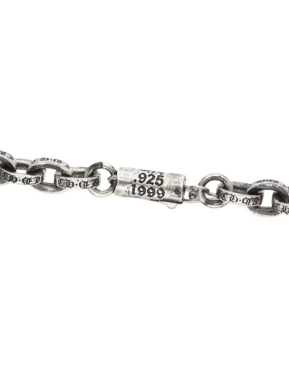Chrome Hearts Paper Chain 16 Silver Necklace